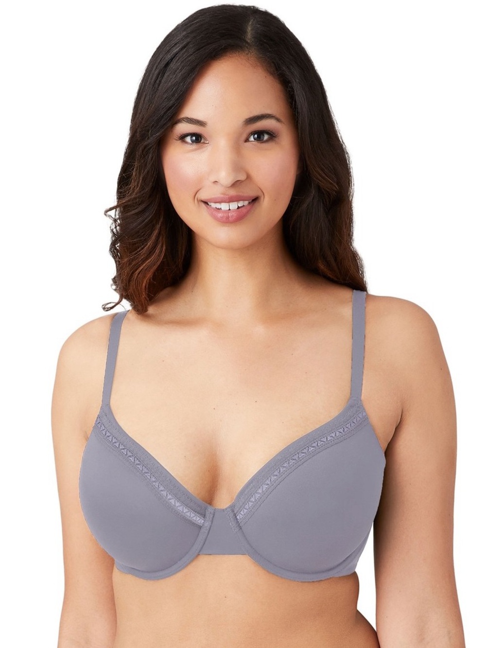 Wacoal Perfect Primer Underwire T-Shirt Bra 853213 Size 40DD / 40E Misty Purple